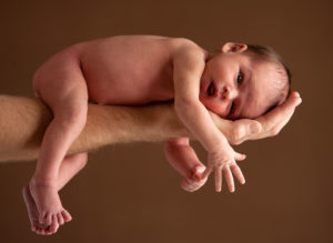 studio newborn portrait #realpeoplerealmoments Photo by Jud McCrehin Photography